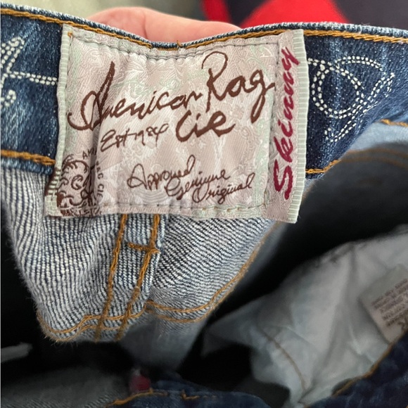 AMERICAN RAG CIE Skinny Jeans Quality Soft Stretchy Denim Size 5R - Picture 7 of 10